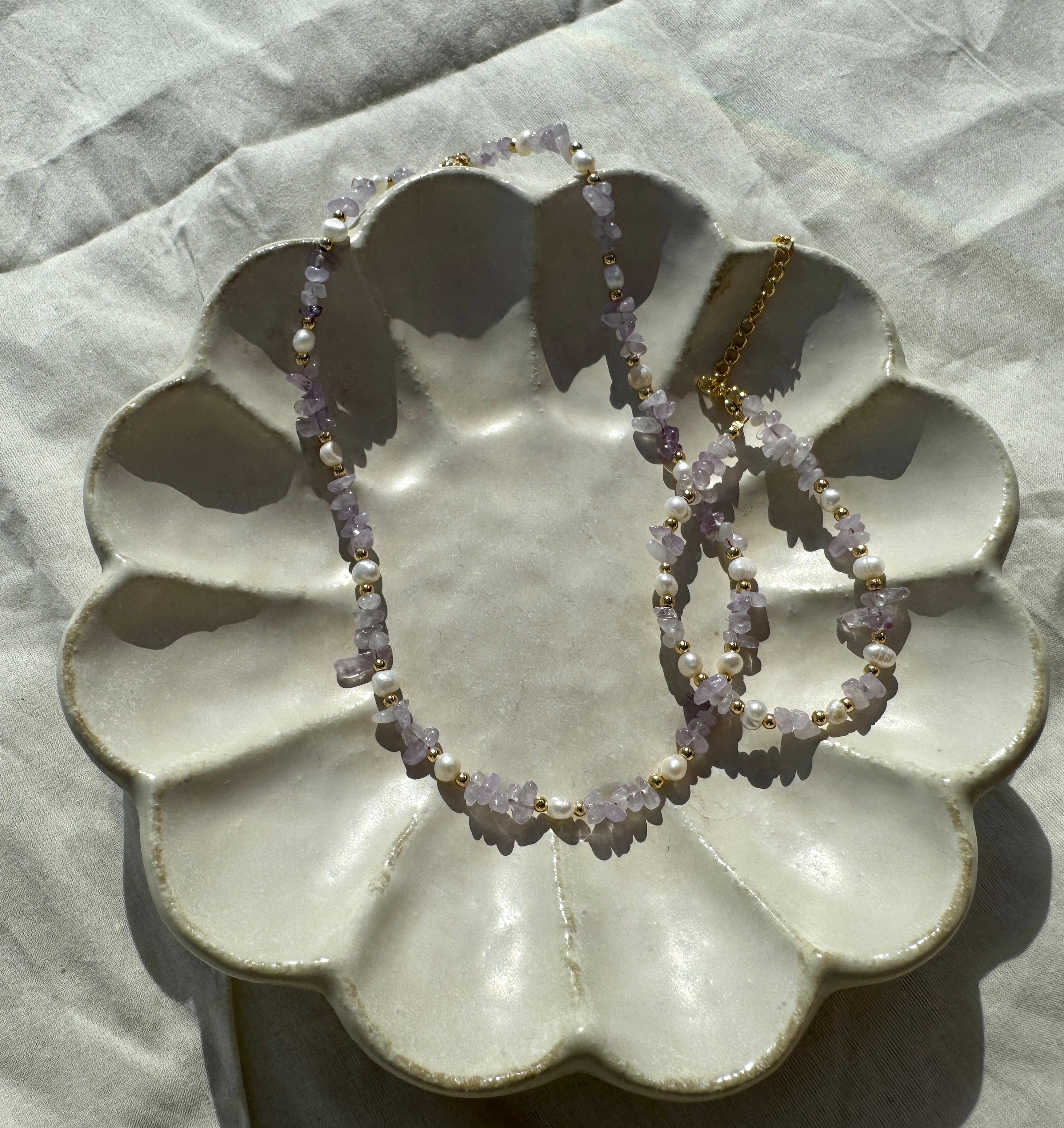 Lilac Mist Crystal Set