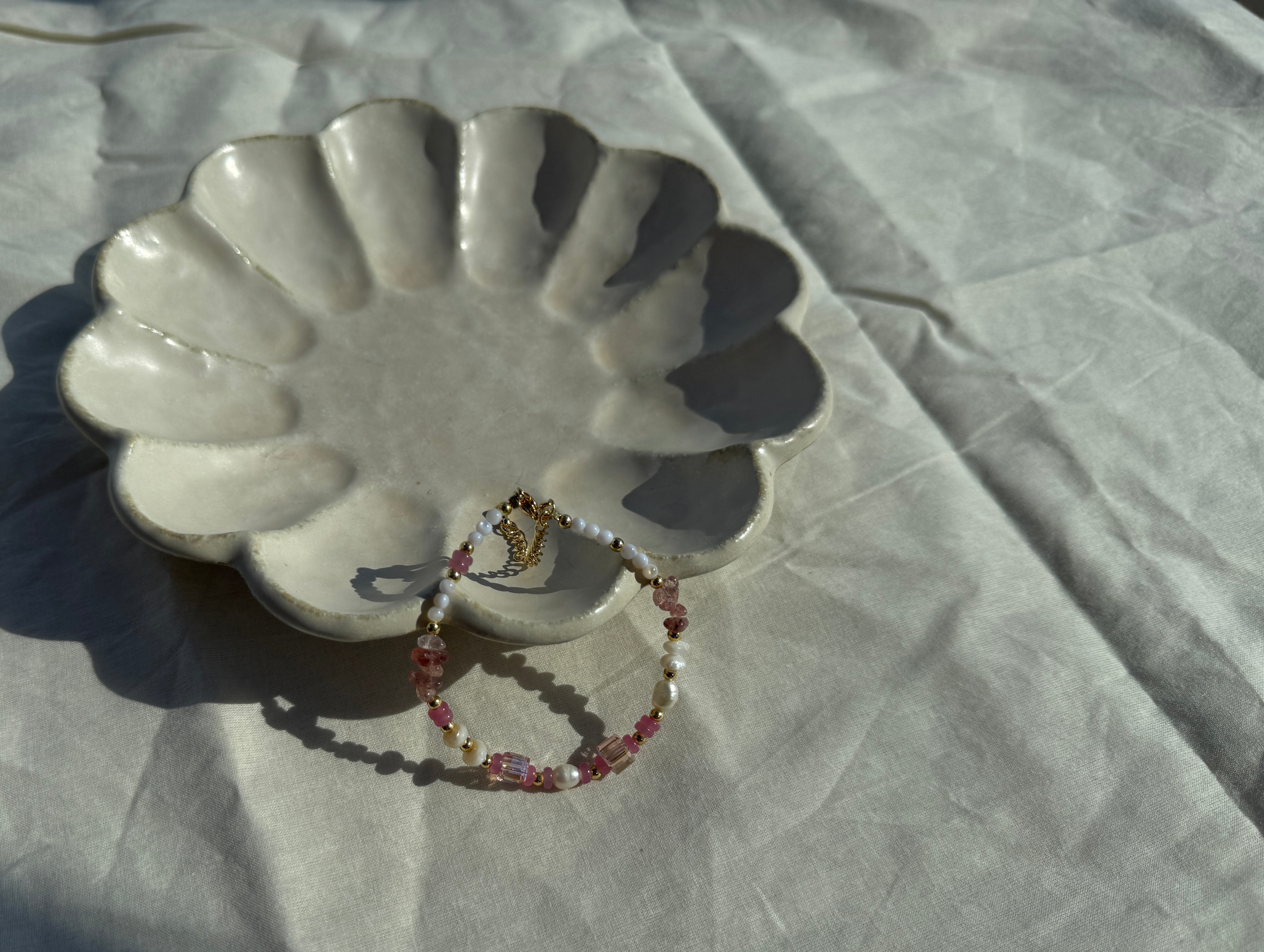 Berry Crush Crystal Bracelet - Halfhalf Jewelry