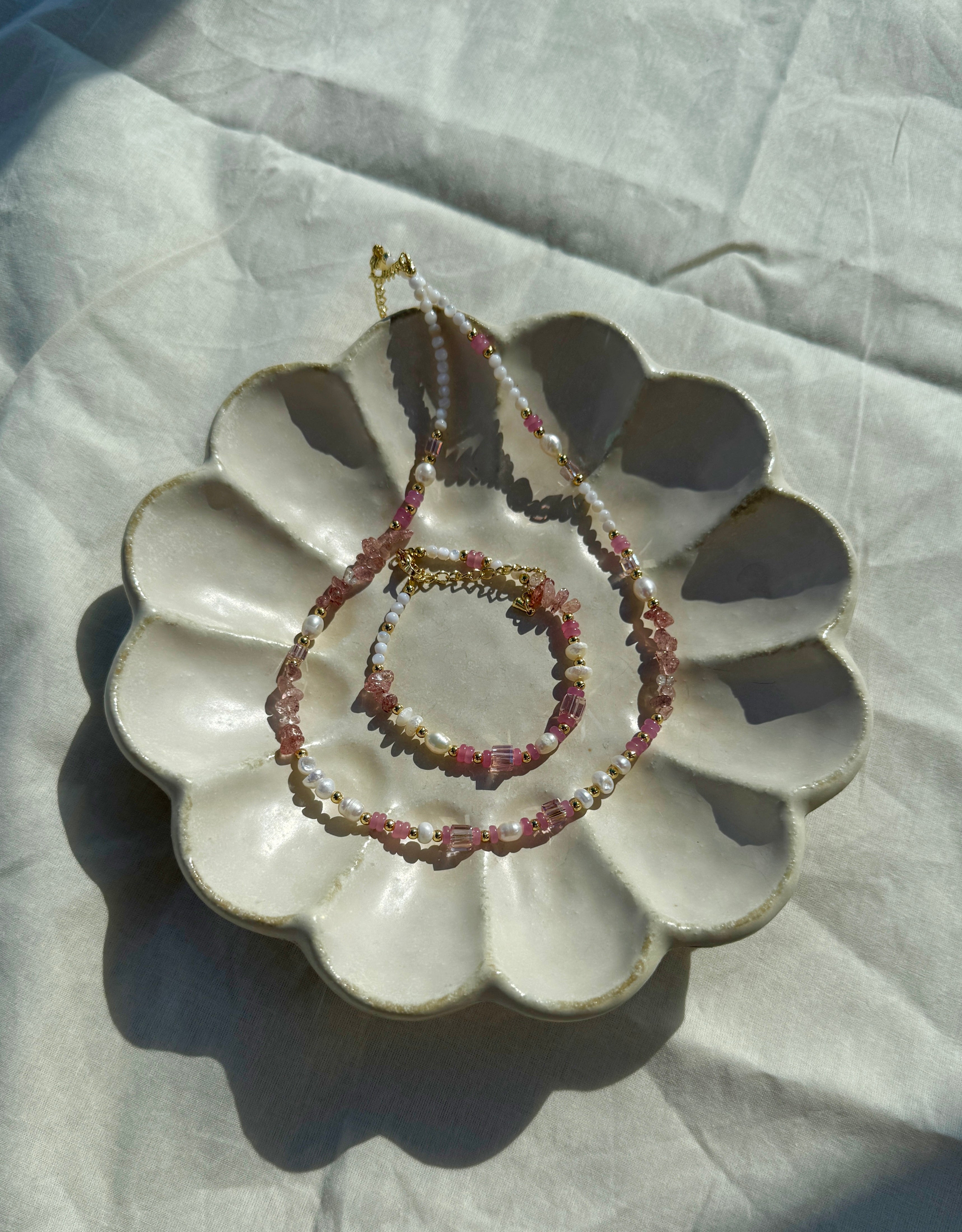 Berry Crush Crystal Set - Halfhalf Jewelry