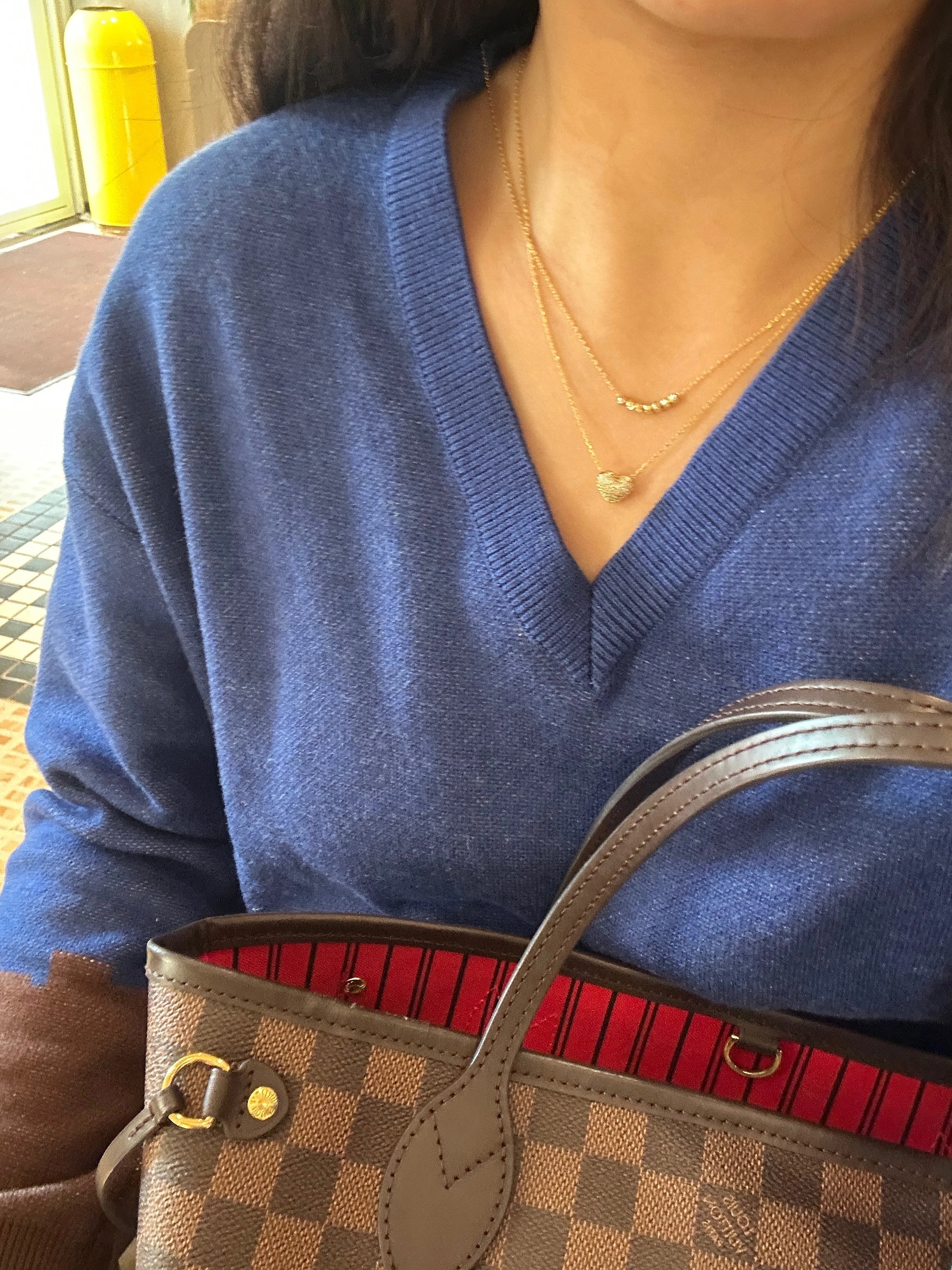 Gold Frost Heart Set - Halfhalf Jewelry