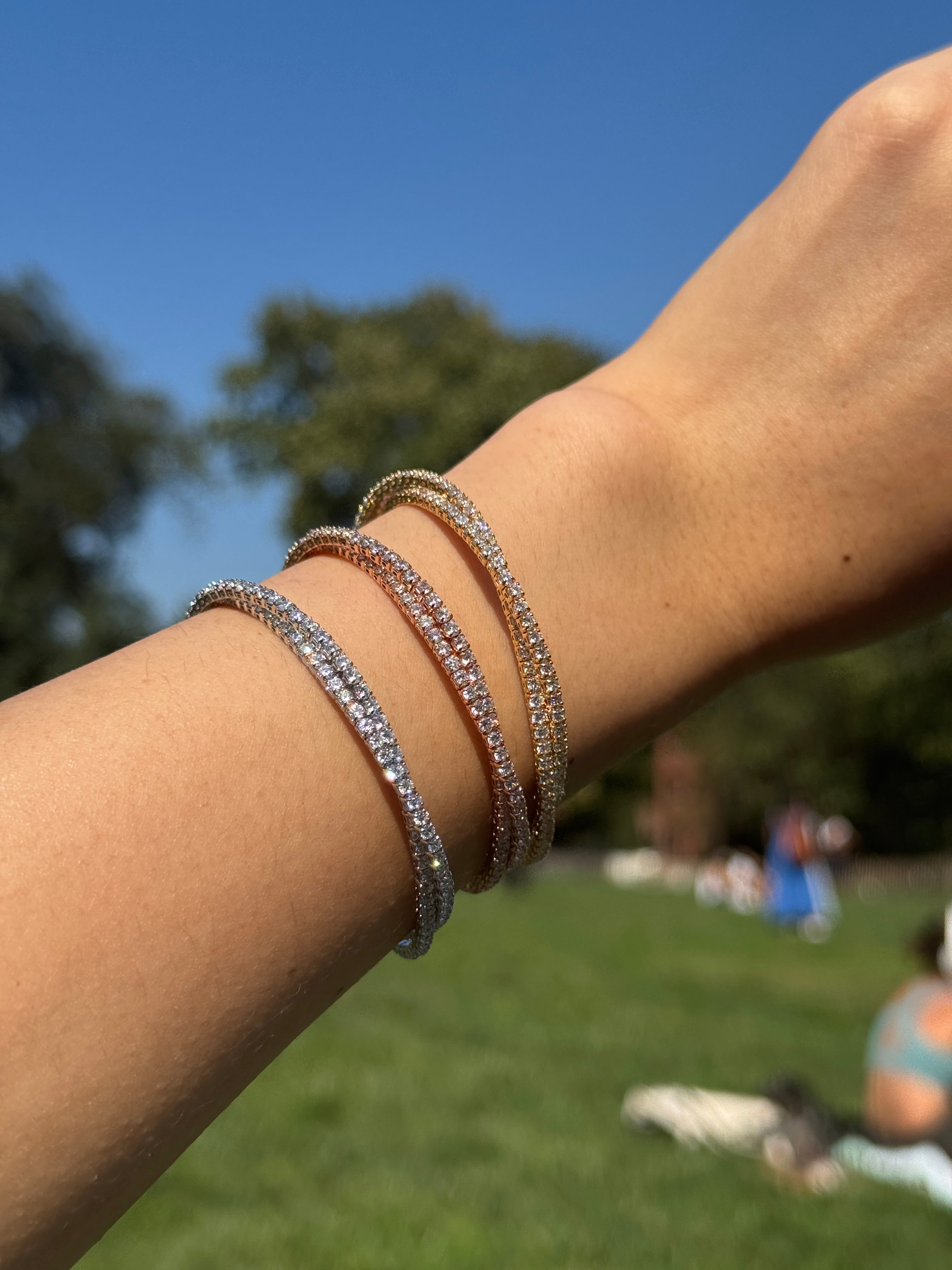 Isla Tennis Bracelet - Halfhalf Jewelry