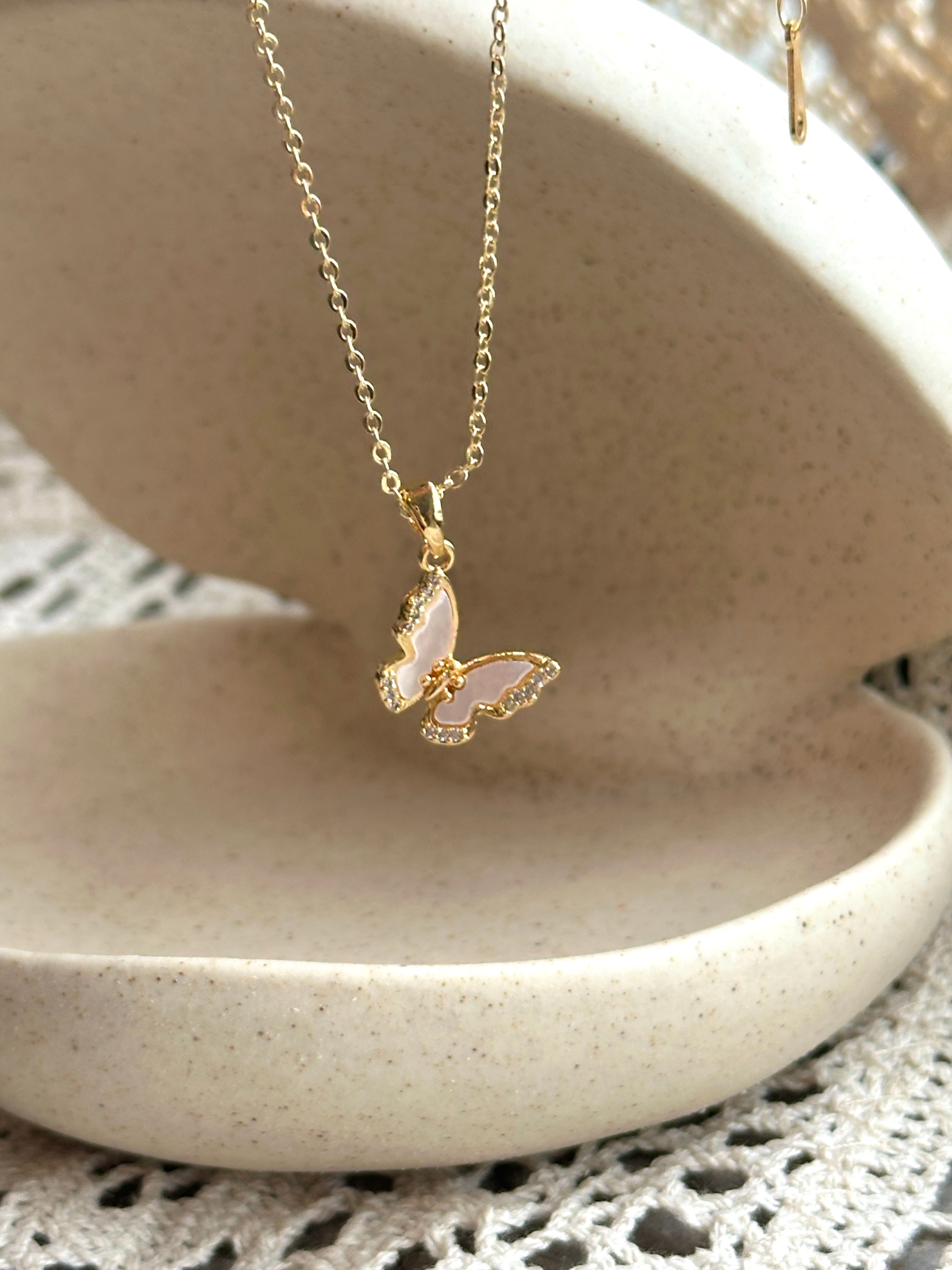 Moonlit Butterfly - Halfhalf Jewelry