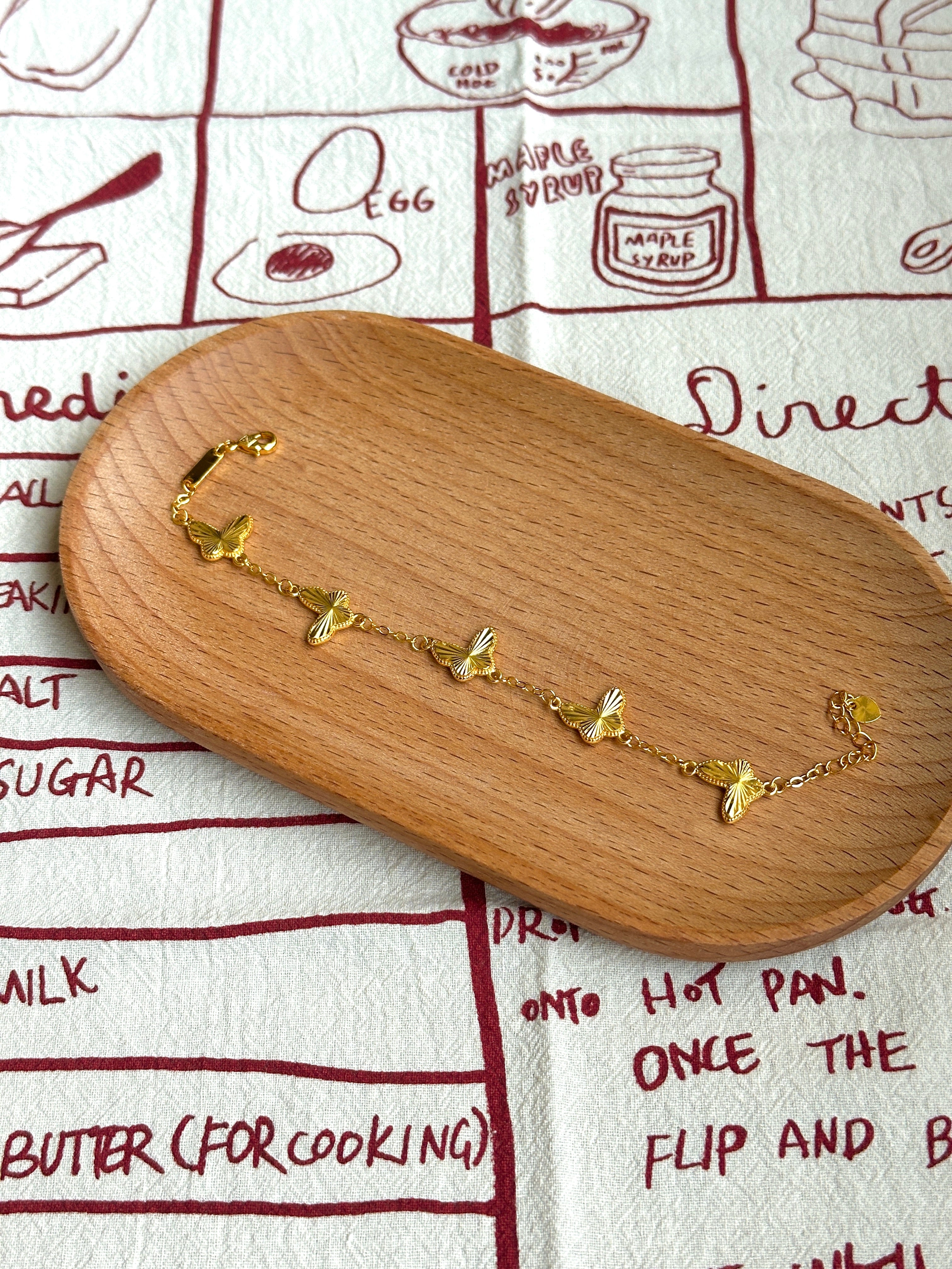 Shimmering Flutter - Halfhalf Jewelry