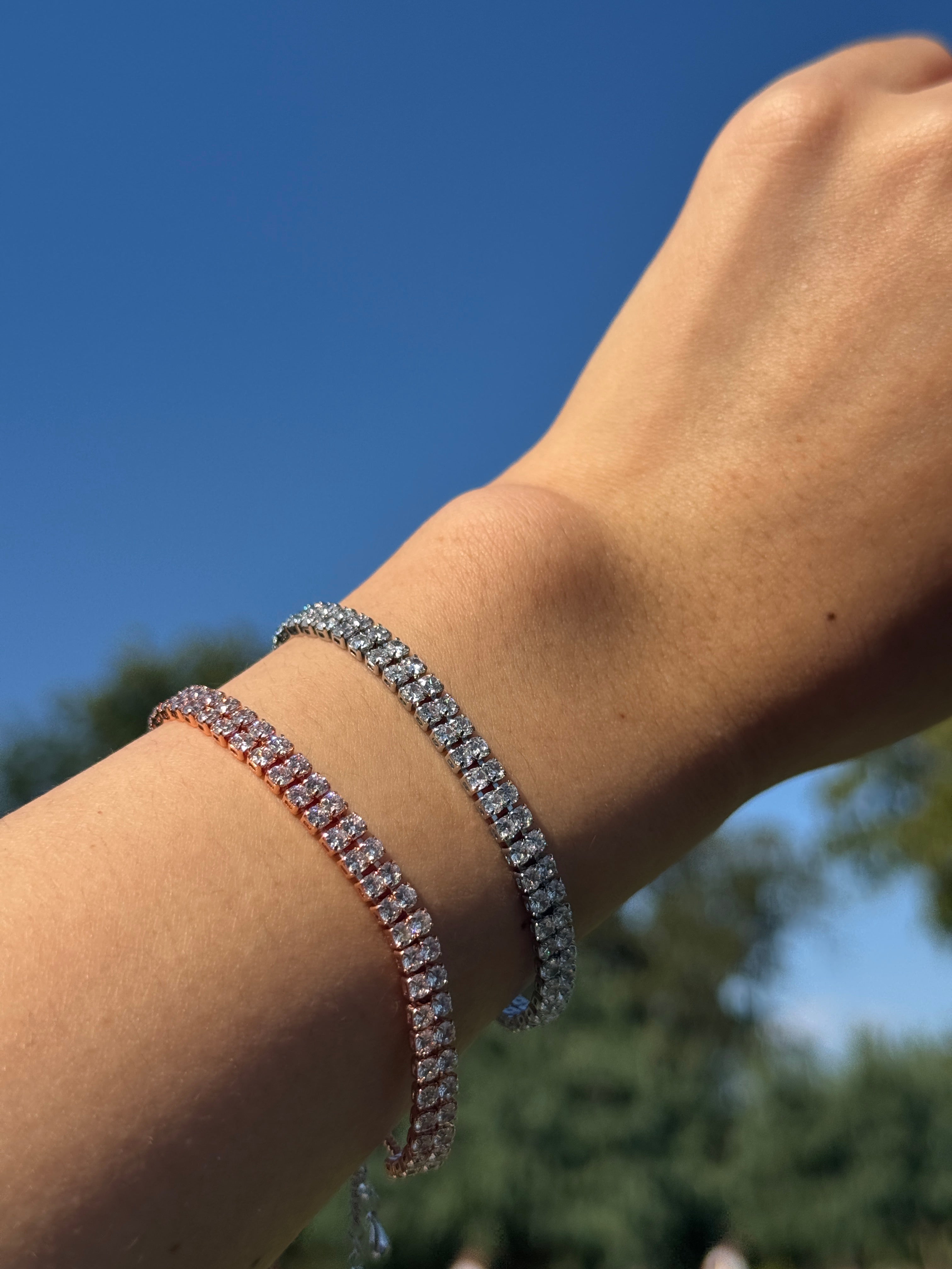 Sienna Tennis Bracelet - Halfhalf Jewelry