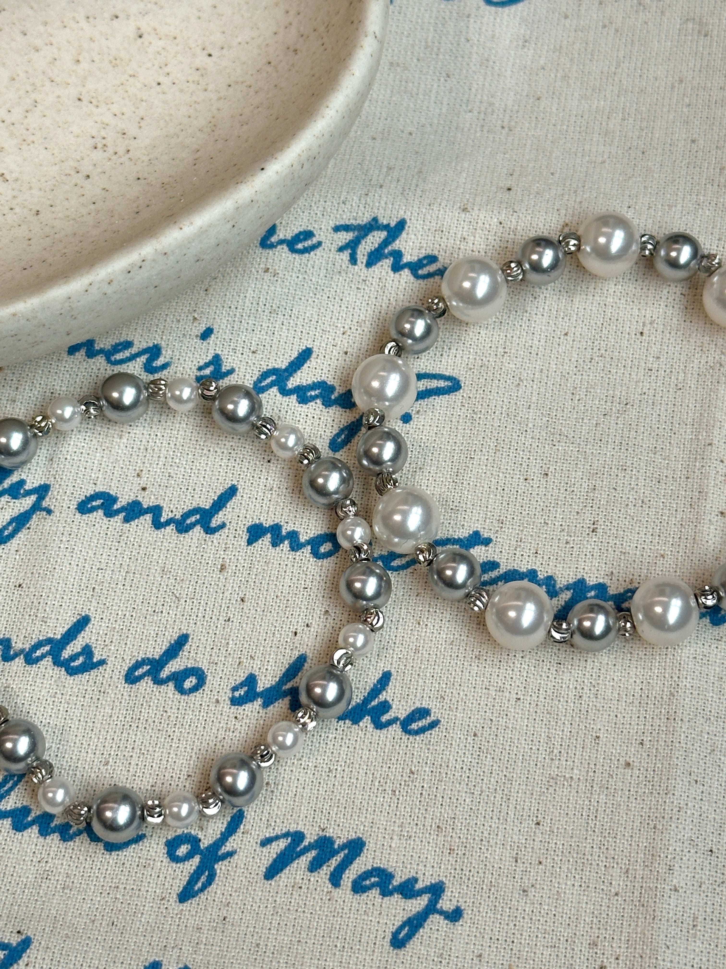 Silver & Ivory - Halfhalf Jewelry