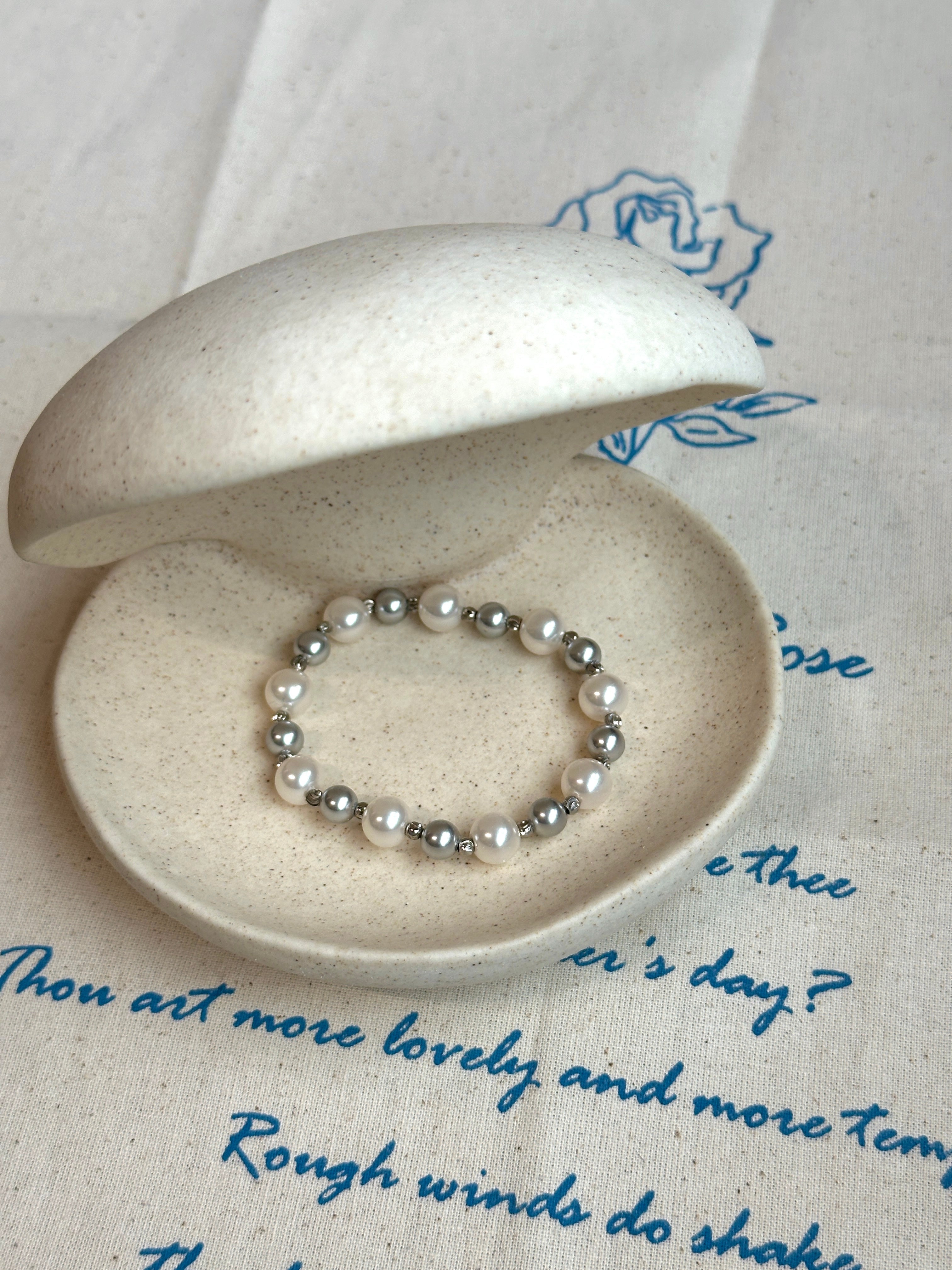 Silver & Ivory - Halfhalf Jewelry