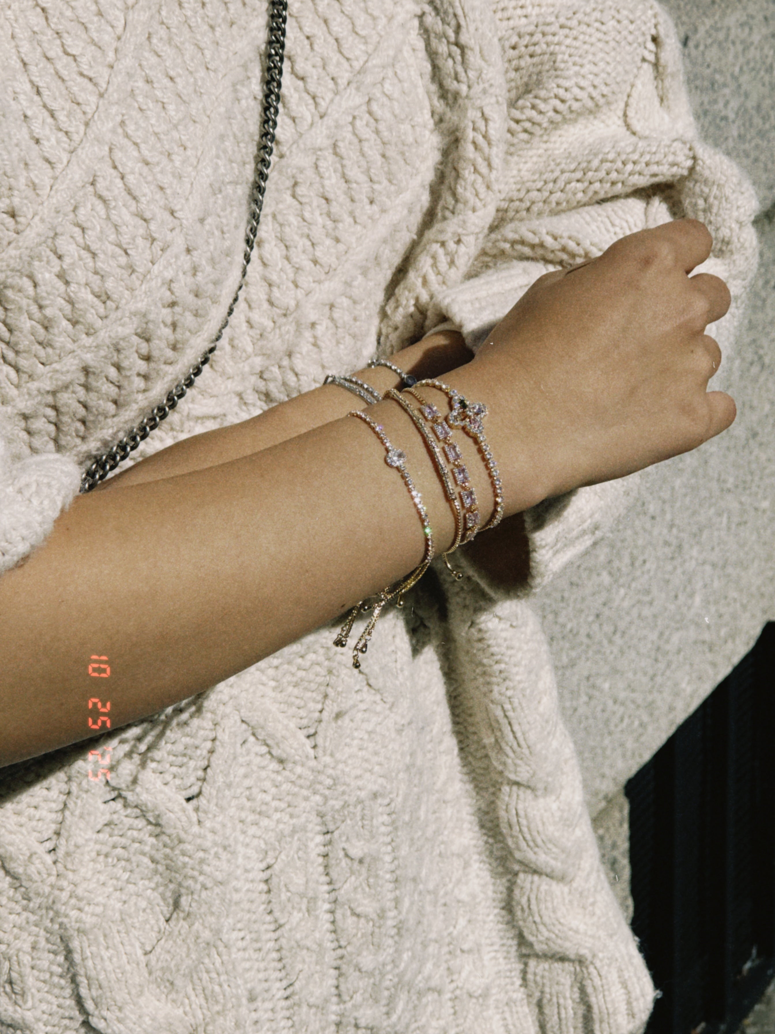 The Knitlight Stack - Halfhalf Jewelry